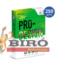 Hârtie pentru tehnica de birou PRO DESIGN, A4,(250 foi, 250 g/m2), clasa A++